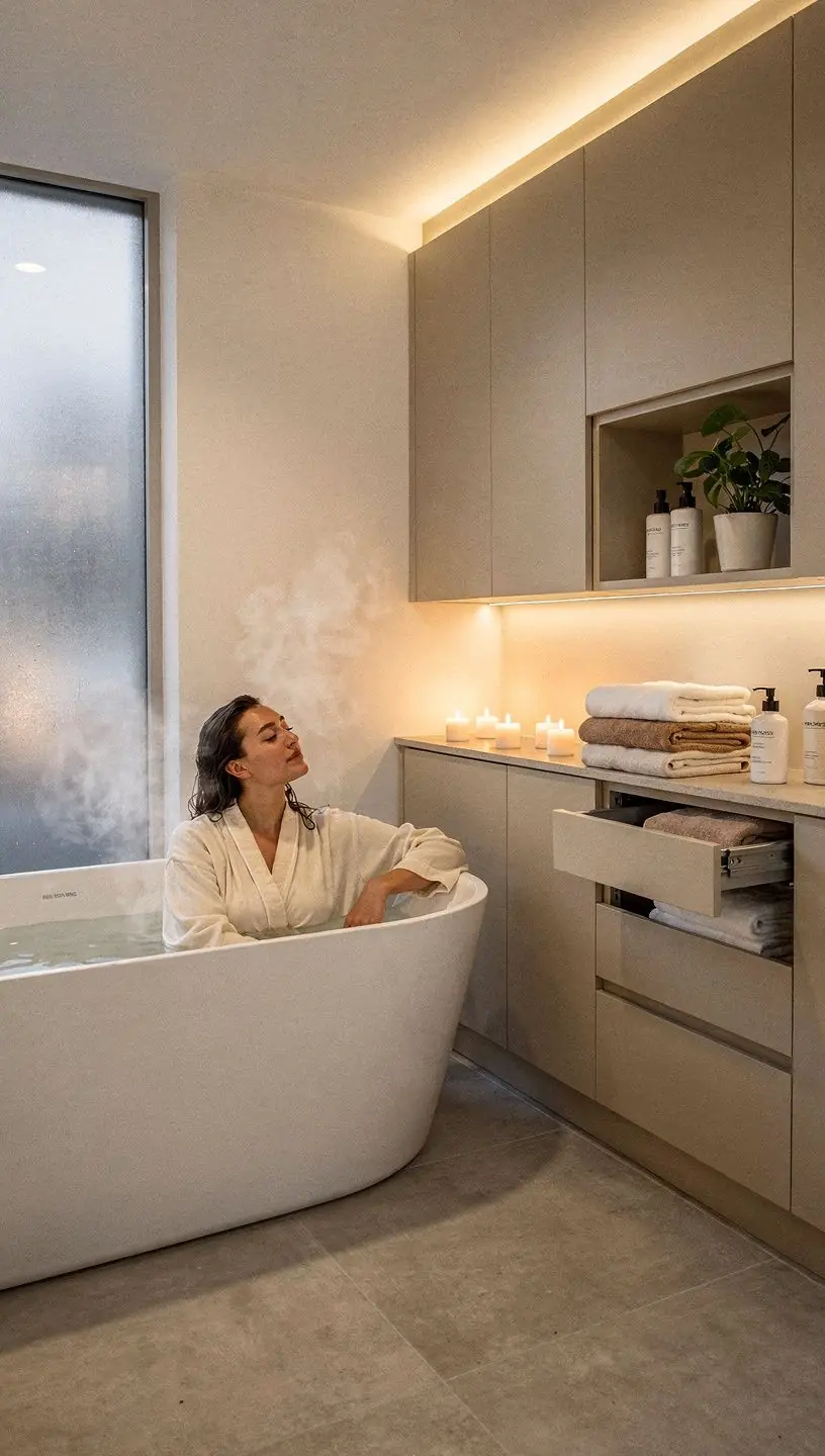 Przykład małego mieszkania z inteligentnymi rozwiązaniami do przechowywania